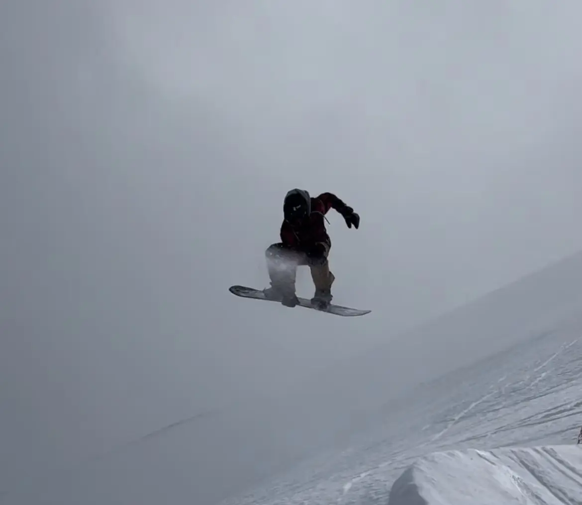 Snowboarding in British Columbia